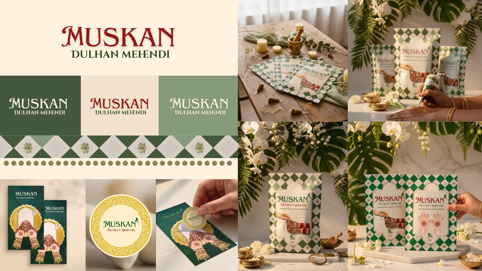 Muskan Mehendi board